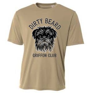 Dirty Beard Griffon Club Brussels Griffon Dog Biker Cooling Performance Crew T-Shirt