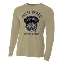 Dirty Beard Griffon Club Brussels Griffon Dog Biker Cooling Performance Long Sleeve Crew