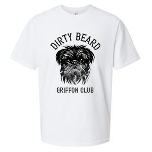 Dirty Beard Griffon Club Brussels Griffon Dog Biker Sueded Cloud Jersey T-Shirt