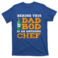 Dad Bod Gift Funny Chef Father Funny Gift Birthday Christmas Cute Gift T-Shirt