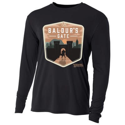 Dungeons Baldurs Gate Forgotten Realms Logo Cooling Performance Long Sleeve Crew