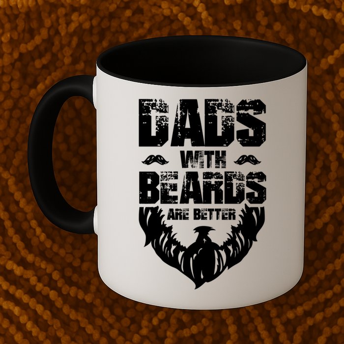 Dad Beard Gift Dads With Beards Are Better Gift For Dad Cool Gift Mug