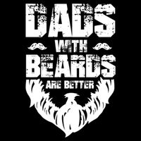 Dad Beard Gift Dads With Beards Are Better Gift For Dad Cool Gift Drawstring Bag