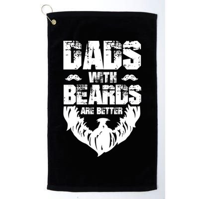 Dad Beard Gift Dads With Beards Are Better Gift For Dad Cool Gift Golf Towel