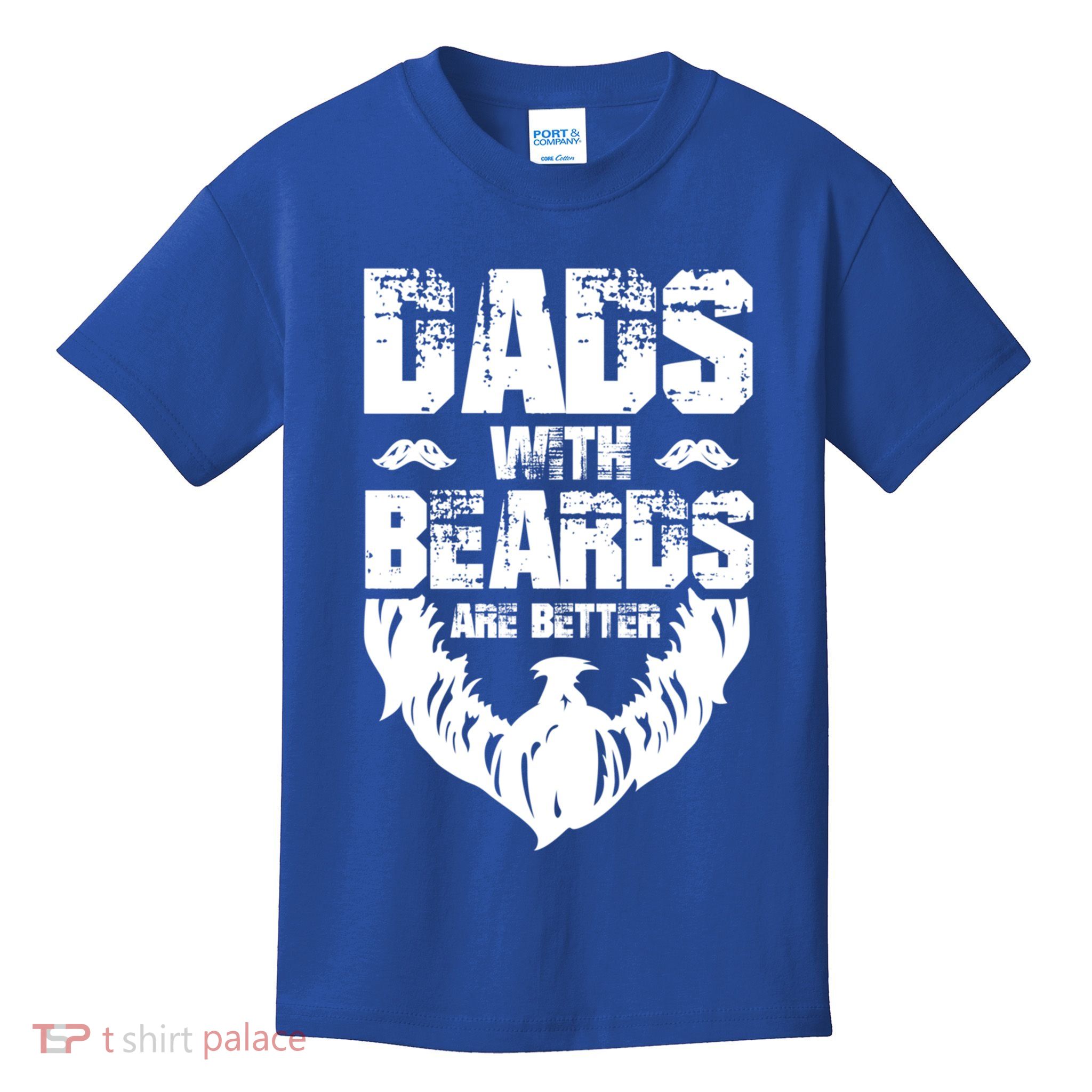 Dad Beard Gift Dads With Beards Are Better Gift For Dad Cool Gift Kids T-Shirt