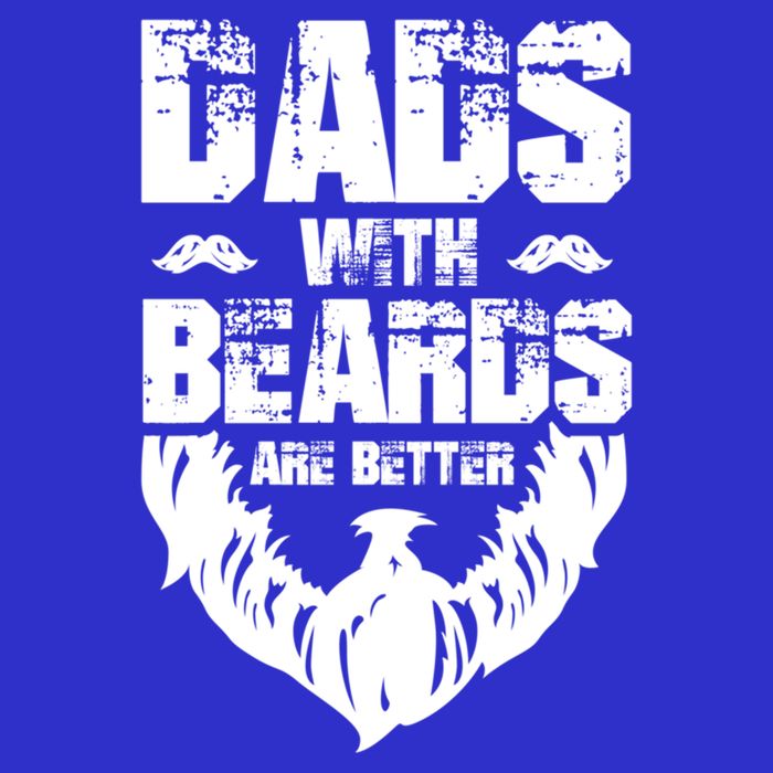 Dad Beard Gift Dads With Beards Are Better Gift For Dad Cool Gift Zip Tote Bag
