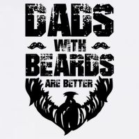 Dad Beard Gift Dads With Beards Are Better Gift For Dad Cool Gift Garment-Dyed Sweatshirt
