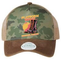 Disco Boots Groovy Retro 70s Dancing Soul Music Legacy Tie Dye Trucker Hat