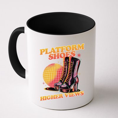 Disco Boots Groovy Retro 70s Dancing Soul Music Mug