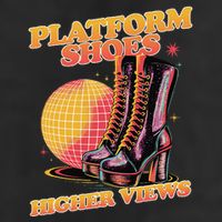 Disco Boots Groovy Retro 70s Dancing Soul Music 15oz Campfire Ceramic Mug