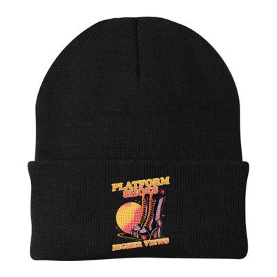 Disco Boots Groovy Retro 70s Dancing Soul Music Beanie