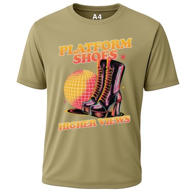 Disco Boots Groovy Retro 70s Dancing Soul Music Performance Shirt