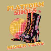 Disco Boots Groovy Retro 70s Dancing Soul Music Cooling Performance Crew T-Shirt