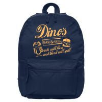 DINO'S BAR & GRILL CLASSIC ROCK Copy 16 in Basic Backpack