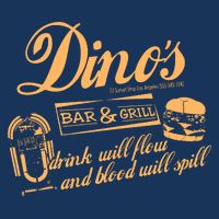 DINO'S BAR & GRILL CLASSIC ROCK Copy 16 in Basic Backpack