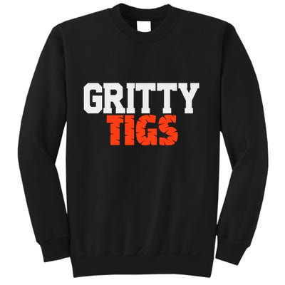 Detroit Baseball Gritty Tigs Sweatshirt