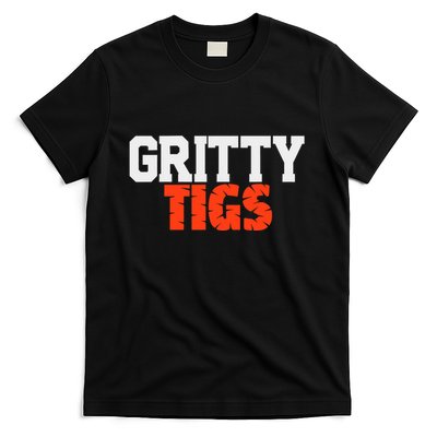 Detroit Baseball Gritty Tigs T-Shirt