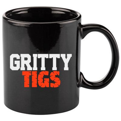 Detroit Baseball Gritty Tigs 11oz C Handle Ceramic Mug