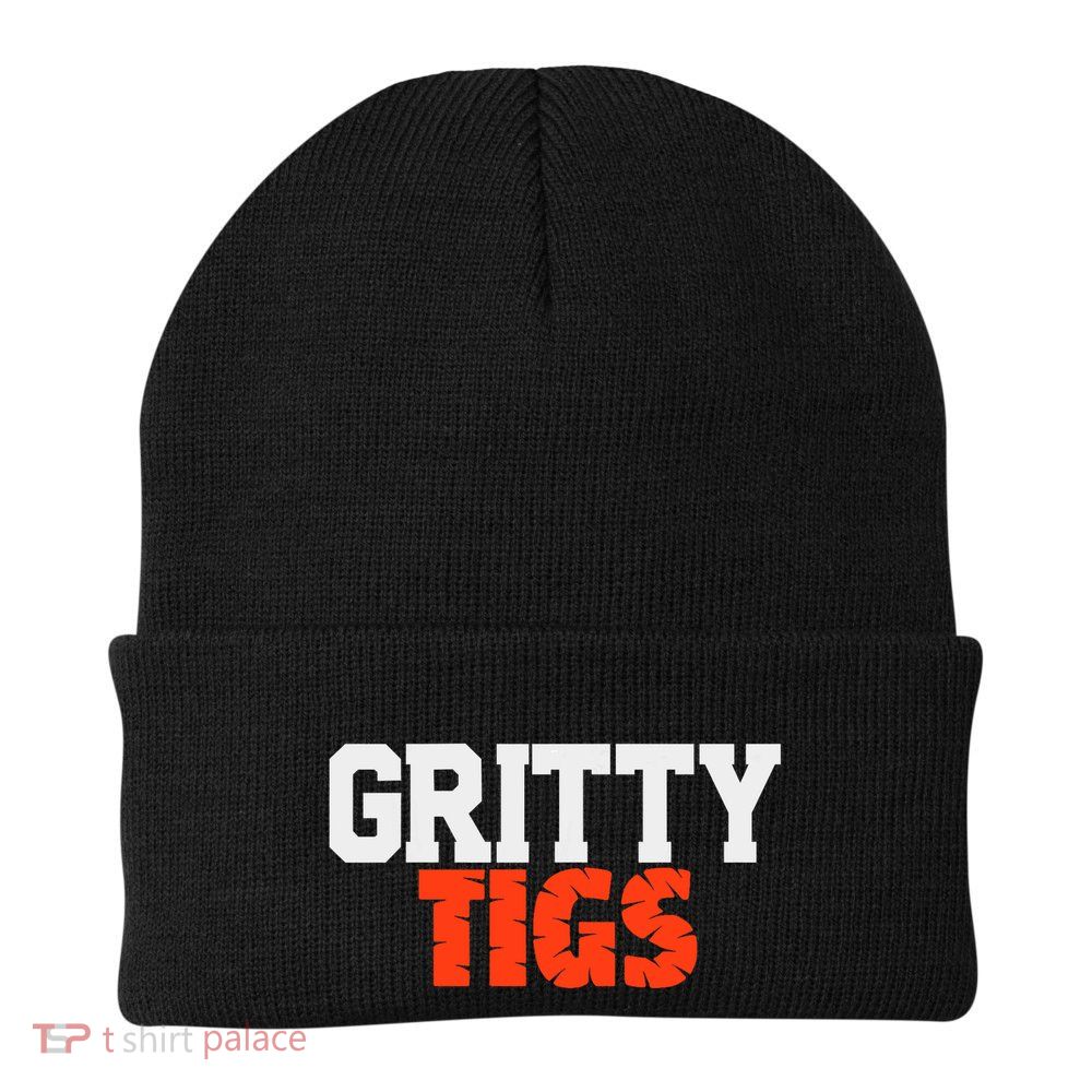 Detroit Baseball Gritty Tigs Beanie