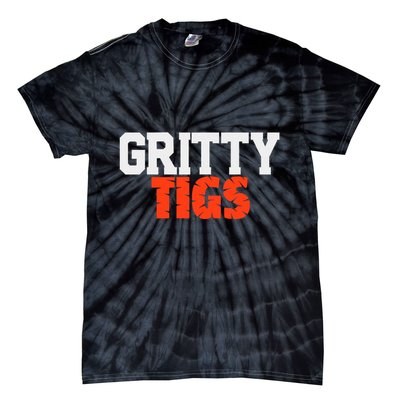 Detroit Baseball Gritty Tigs Tie-Dye T-Shirt