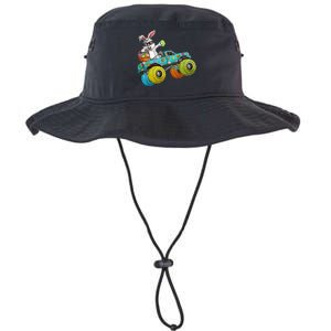 Dabbing Bunny Happy Easter Monster Truck Lovers Legacy Cool Fit Booney Bucket Hat