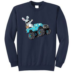 Dabbing Bunny Happy Easter Monster Truck Lovers B.oys K.ids Sweatshirt