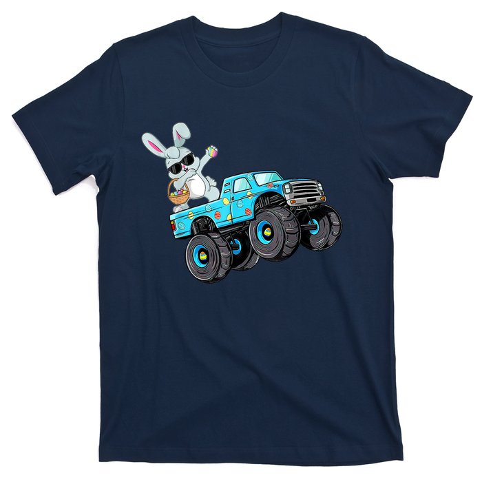 Dabbing Bunny Happy Easter Monster Truck Lovers B.oys K.ids T-Shirt