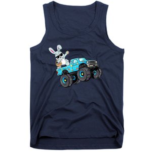 Dabbing Bunny Happy Easter Monster Truck Lovers B.oys K.ids Tank Top