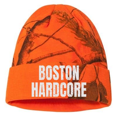 Distressed Boston Hardcore Punk Kati Licensed 12" Camo Beanie