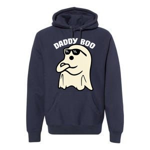 Daddy Boo Halloween Family Matching Costume Ghost Dad 2024 Premium Hoodie