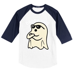 Daddy Boo Halloween Family Matching Costume Ghost Dad 2024 Baseball Sleeve Shirt