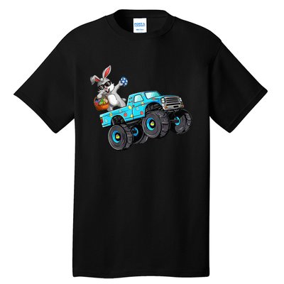 Dabbing Bunny Happy Easter Monster Truck Lovers Tall T-Shirt