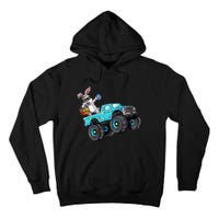 Dabbing Bunny Happy Easter Monster Truck Lovers Tall Hoodie