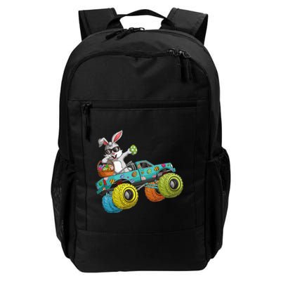 Dabbing Bunny Happy Easter Monster Truck Lovers Daily Commute Backpack