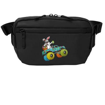 Dabbing Bunny Happy Easter Monster Truck Lovers Crossbody Pack