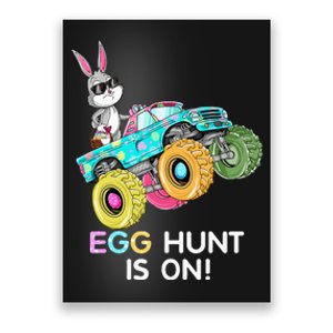 Dabbing Bunny Happy Easter Monster Truck Lovers Poster