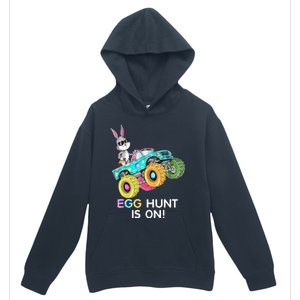 Dabbing Bunny Happy Easter Monster Truck Lovers Urban Pullover Hoodie