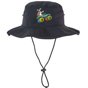 Dabbing Bunny Happy Easter Monster Truck Lovers Legacy Cool Fit Booney Bucket Hat