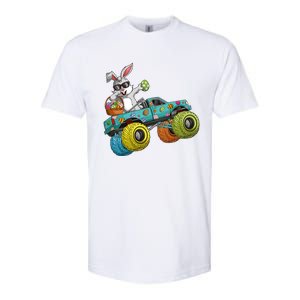 Dabbing Bunny Happy Easter Monster Truck Lovers Softstyle CVC T-Shirt