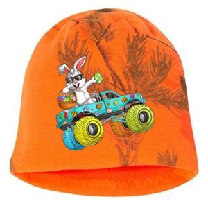 Dabbing Bunny Happy Easter Monster Truck Lovers Gift Kati - Camo Knit Beanie