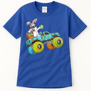 Dabbing Bunny Happy Easter Monster Truck Lovers Gift Tall T-Shirt