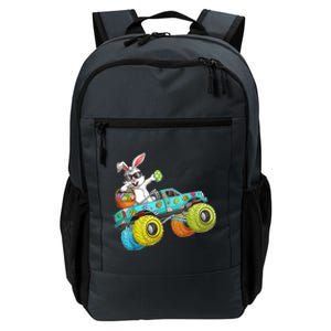 Dabbing Bunny Happy Easter Monster Truck Lovers Gift Daily Commute Backpack