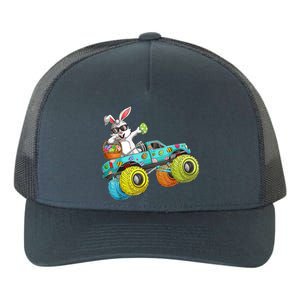 Dabbing Bunny Happy Easter Monster Truck Lovers Gift Yupoong Adult 5-Panel Trucker Hat