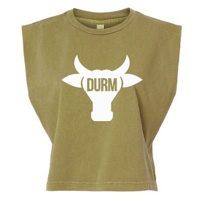 Durm Bull Head Garment-Dyed Women's Muscle Tee