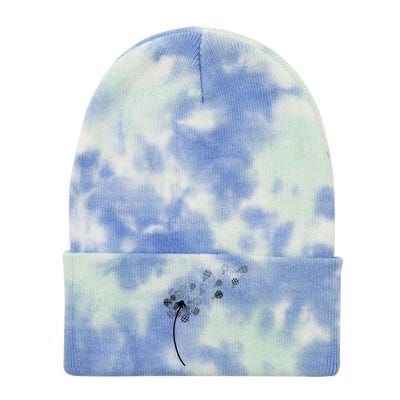 Dandelion Ballooning Hot Air Balloon Pilot Balloonist Tie Dye 12in Knit Beanie