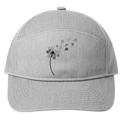 Dandelion Ballooning Hot Air Balloon Pilot Balloonist 7-Panel Snapback Hat