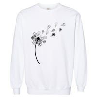 Dandelion Ballooning Hot Air Balloon Pilot Balloonist Garment-Dyed Sweatshirt