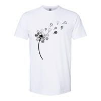 Dandelion Ballooning Hot Air Balloon Pilot Balloonist Softstyle CVC T-Shirt