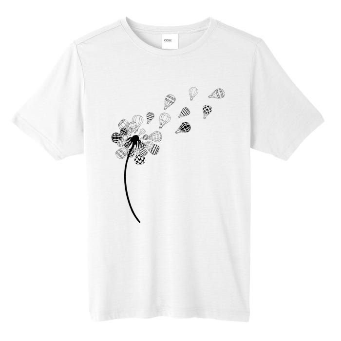 Dandelion Ballooning Hot Air Balloon Pilot Balloonist Tall Fusion ChromaSoft Performance T-Shirt