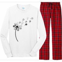 Dandelion Ballooning Hot Air Balloon Pilot Balloonist Long Sleeve Pajama Set